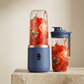 Title: Portable Electric Juicer Blender (ABS) – 2 Cups | USB Rechargeable Smoothie Maker