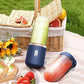 Title: Portable Electric Juicer Blender (ABS) – 2 Cups | USB Rechargeable Smoothie Maker