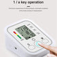 Digital Blood Pressure Monitor – Portable White ABS with Voice Function