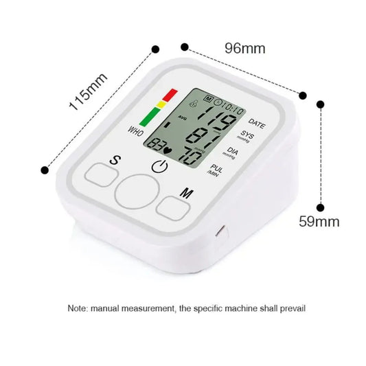Digital Blood Pressure Monitor – Portable with Voice Function