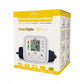 Digital Blood Pressure Monitor – Portable White ABS with Voice Function
