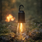 T02 Portable Hanging Camping Lamp – Type-C Rechargeable Warm Light LED Bulb with 3 Modes